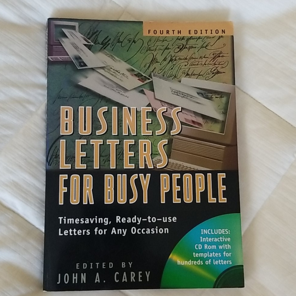 Business Letters for Busy People Book by John Carey